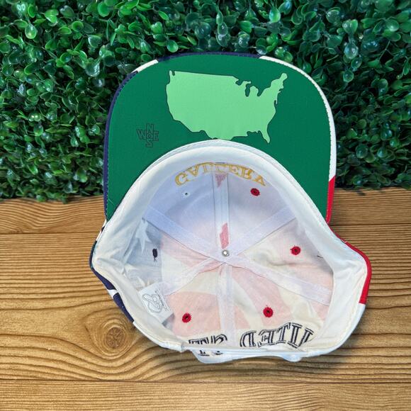 Vintage 1994 Gallery Furniture United States Olympic Hat Cap US Map One Size - Picture 5 of 8